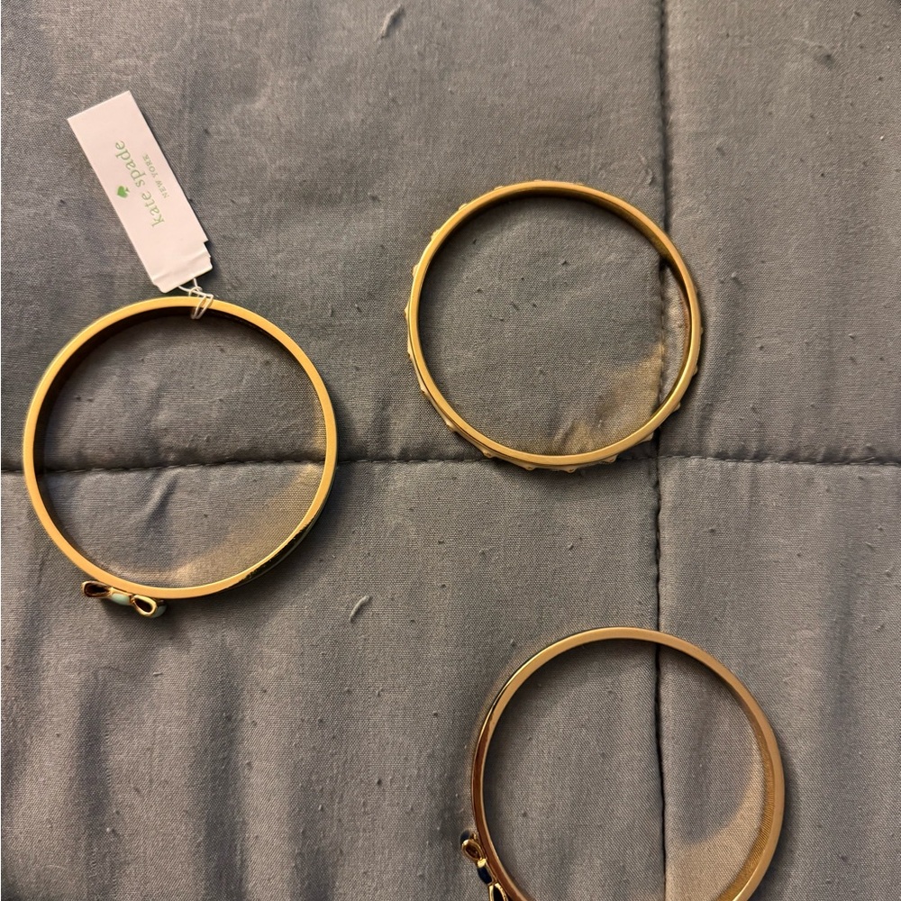 Kate Spade Enamel Bracelet Stack - image 2